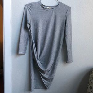 Striped Asymmetrical Long Sleeve